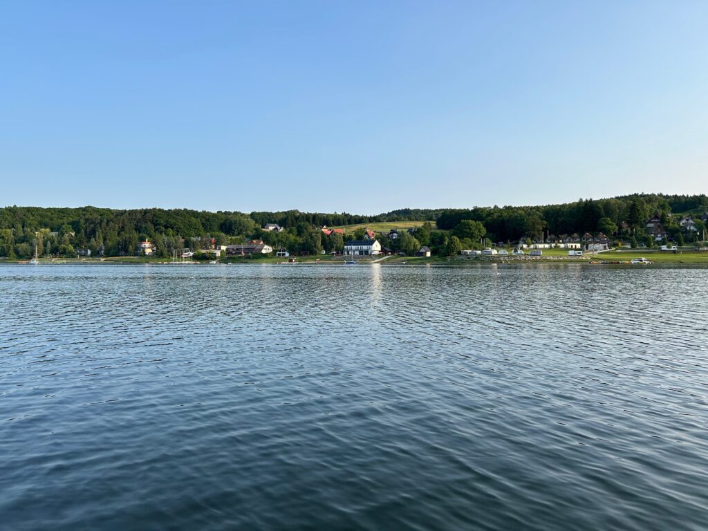 Jezioro w Gródku nad Dunajcem