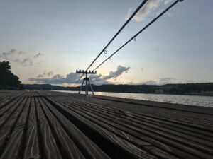 Pomost pływający w Gródku nad Dunajcem